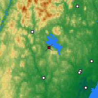 Nearby Forecast Locations - Laconia - Kaart
