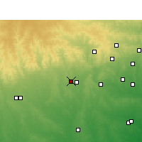 Nearby Forecast Locations - Hondo - Kaart