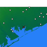 Nearby Forecast Locations - Palacios - Kaart