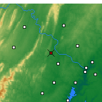Nearby Forecast Locations - Leesburg - Kaart