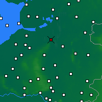 Nearby Forecast Locations - Zwolle - Kaart