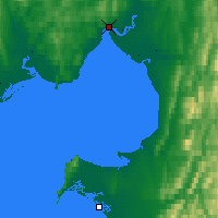Nearby Forecast Locations - Koyuk - Kaart