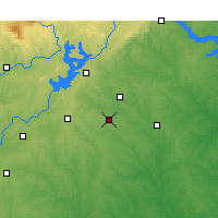 Nearby Forecast Locations - Winder - Kaart