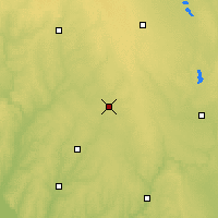 Nearby Forecast Locations - Sheldon - Kaart
