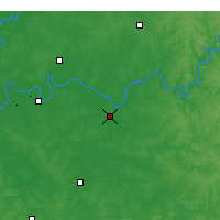 Nearby Forecast Locations - Owensboro - Kaart