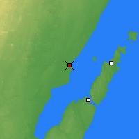 Nearby Forecast Locations - Menominee - Kaart