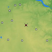 Nearby Forecast Locations - Dodge Center - Kaart