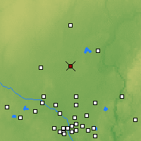 Nearby Forecast Locations - Cambridge - Kaart