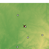 Nearby Forecast Locations - Joplin - Kaart