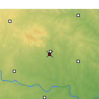 Nearby Forecast Locations - Lawton - Kaart