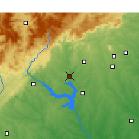Nearby Forecast Locations - Clemson - Kaart