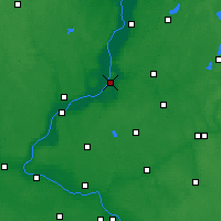 Nearby Forecast Locations - Grudziądz - Kaart