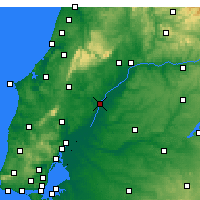 Nearby Forecast Locations - Santarém - Kaart