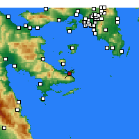 Nearby Forecast Locations - Poros - Kaart