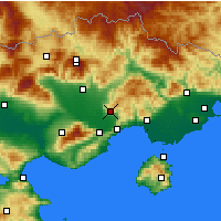 Nearby Forecast Locations - Filippoi - Kaart