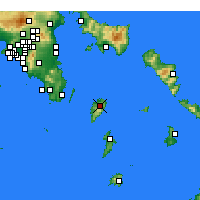 Nearby Forecast Locations - Kea - Kaart
