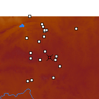 Nearby Forecast Locations - Brakpan - Kaart