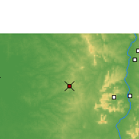 Nearby Forecast Locations - Cristalândia - Kaart