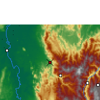 Nearby Forecast Locations - Mutatá - Kaart