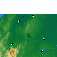Nearby Forecast Locations - Planeta Rica - Kaart