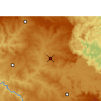 Nearby Forecast Locations - Curitibanos - Kaart