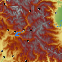 Nearby Forecast Locations - Risoul - Kaart