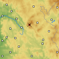 Nearby Forecast Locations - Warmensteinach - Kaart