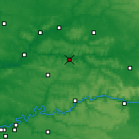 Nearby Forecast Locations - Soissons - Kaart