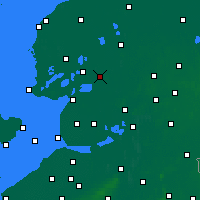 Nearby Forecast Locations - Heerenveen - Kaart
