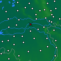 Nearby Forecast Locations - Beneden-Leeuwen - Kaart