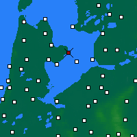 Nearby Forecast Locations - Enkhuizen - Kaart