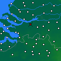 Nearby Forecast Locations - Zevenbergen - Kaart