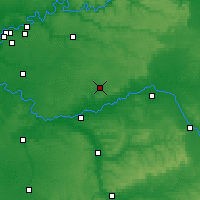 Nearby Forecast Locations - Provins - Kaart