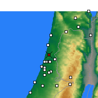 Nearby Forecast Locations - Raänana - Kaart