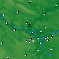Nearby Forecast Locations - Pontoise - Kaart