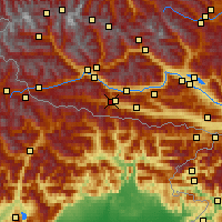 Nearby Forecast Locations - Vorhegg - Kaart