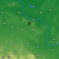 Nearby Forecast Locations - Wierzchowice - Kaart