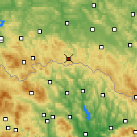 Nearby Forecast Locations - Żydowskie - Kaart