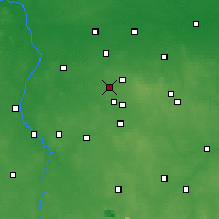 Nearby Forecast Locations - Aleksandrów Łódzki - Kaart