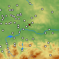 Nearby Forecast Locations - Chrzanów - Kaart