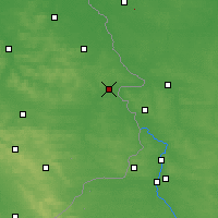 Nearby Forecast Locations - Hrubieszów - Kaart