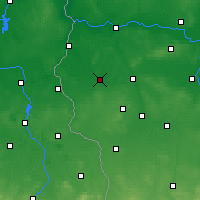 Nearby Forecast Locations - Lubsko - Kaart
