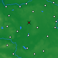 Nearby Forecast Locations - Nowy Tomyśl - Kaart