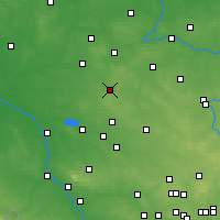 Nearby Forecast Locations - Olesno - Kaart