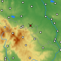 Nearby Forecast Locations - Prudnik - Kaart