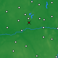 Nearby Forecast Locations - Słupca - Kaart
