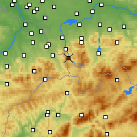 Nearby Forecast Locations - Wisła - Kaart