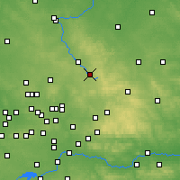 Nearby Forecast Locations - Zawiercie - Kaart