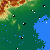 Nearby Forecast Locations - Padua - Kaart