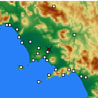 Nearby Forecast Locations - Acerra - Kaart